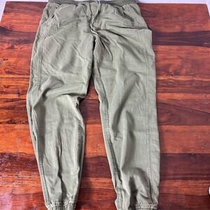 GAP Olive Green Drawstring Jogger Pants